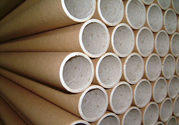 large cardboard tubes